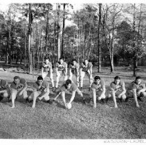Laurel High School Toy Bowl Champions 1939 Football Team098