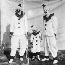 Jess Ferrill, Jess Jr, Dewey Gardiner Clown Act At Ymca114