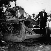 Breaking Ground Of New Post Office