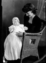 Virginia Johnson and baby