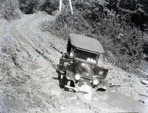 Stuck Car- Park-to-Park Tour -1920