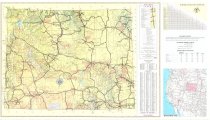 1962 Wyoming Highway Map