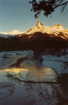 Pilot and Index Peaks, as seen from the Clarks Fork River