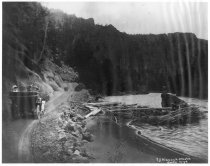 Car on the Northfork road