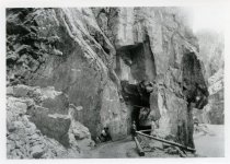 Tunnel in the Shoshone Canyon