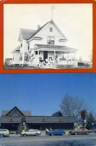 The Houx House and Eugene's Pizza