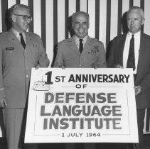 1st anniversary of  the Defense Language Institute (DLI), 1964.