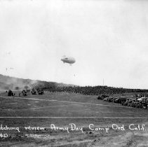 Army Day review at Parker Flats, Camp Ord, 6 April 1940.