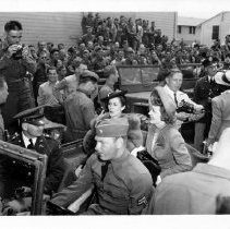 Claudet Colbert at Fort Ord 1940-41