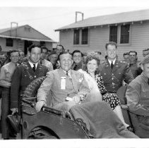 George Burns and Gracie Allen at Fort Ord, 1940-41