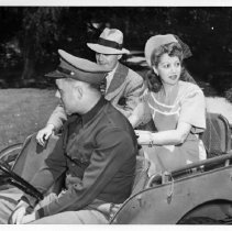 Jack Benny and Mary Livingston at Fort Ord, 1940-41
