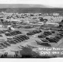 10FA Gun Park at Camp Ord