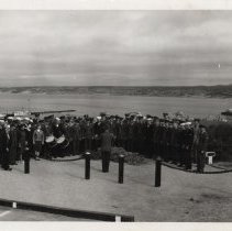 DLIWC Russian choir singing at Sloat Monument, 1965.