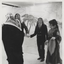 DLI HQ & DLIEC: Students practicing a Middle Eastern dance