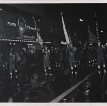 DLI HQ & DLIEC: Soldiers marching in a parade, 1965.