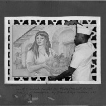 Bruce Ariss painting "Calfornia," 1967.