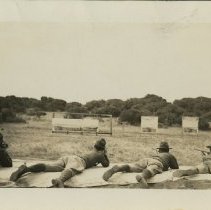 361st Infantry Training at Camp Ord and San Luis Obispo, Organized Reserve Corps,  Firing Range