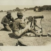 361st Infantry Training at Camp Ord and San Luis Obispo, Organized Reserve Corps,  Firing Range