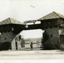 361st Infantry Training at Camp Ord and San Luis Obispo, Organized Reserve Corps, Fort Lewis Main Gate, Washington