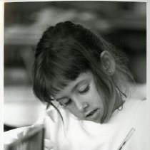 Fort Ord -family life & child care: child drawing