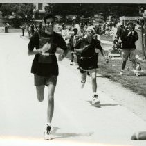 Fort Ord -family life & child care: boys running in special Olympics
