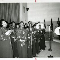 Fort Ord -events & places: Choir singing, n.d.