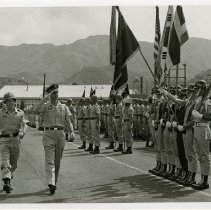 Fort Ord - Major General Boye at 7th Division review