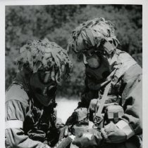 Fort Ord -field maneuvers: chemical training