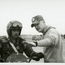 Fort Ord -field maneuvers: motorcycle training