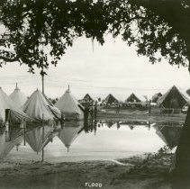 Camp Ord, Tents, Flood, 1940's