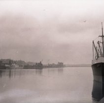 Boats Tied Up in Wharf, 1942-1944