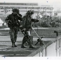 Operation Just Cause - Panama: soldiers on patrol