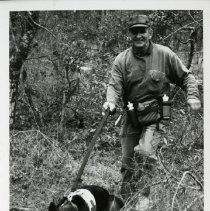 Fort Ord - Red Cross: search dog in the woods