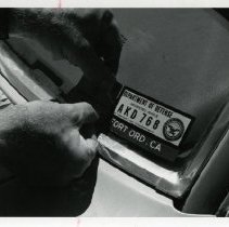 Fort Ord - Security/Police/Safety: car decal