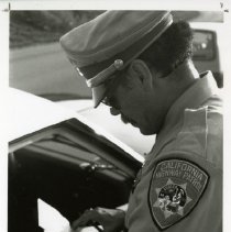 Fort Ord - Security/Police/Safety: officer writing a ticket
