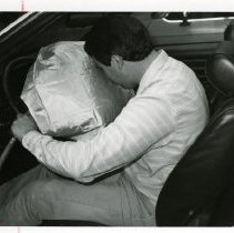 Fort Ord - Security/Police/Safety: deployed vehicle airbag