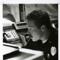 Fort Ord - Security/Police/Safety: officer at dispatch station