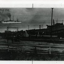 12th Infantry: Dispersing from US Army transport ship, the Logan