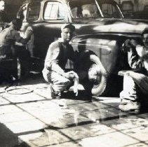 Auto paint workshop, Camp Beale