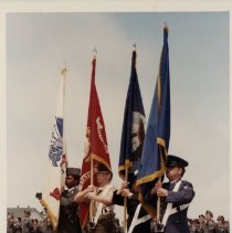 DLIFLC change of command ceremony., 1981.