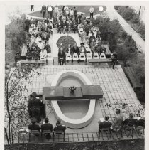 Dedication of the Italian Fountain at DLI, circa 1965.