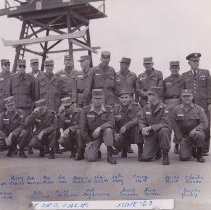 1Lt Adil Abdallah Mughannam and unit at Fort Ord, June 1963.
