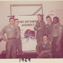 Sp4 Adil Abdallah Mughannam at Fort Ord, 1959.