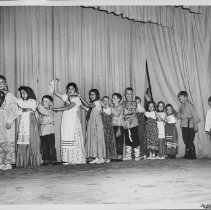 Children Perform in Russian Attire during an ALS Event, ca. 1952-59.