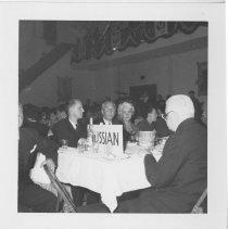 Russian Table during the Army Language School Festival, ca. 1952-53.