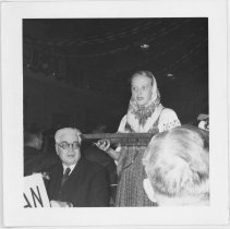Woman in Russian Attire during the Army Language School Festival, ca. 1952-