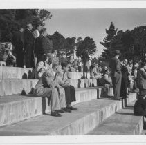 Russian Faculty at Soldier Field at the Presidio of Monterey, ca. 1950s.