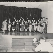 Serbo Croatian Dept.performiers at the ALS festival, 1952.
