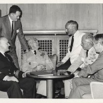 Officers at DLI's Washington headquarters, 1964.