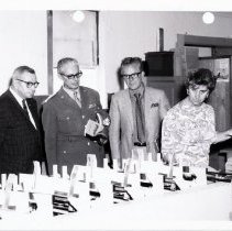 Maj. Gen. Remo Fratoni with DLI West Coast staff, 1970.